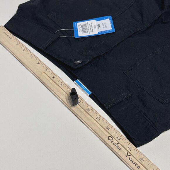 NWT $50 Columbia Women’s Black Regular Fit Shorts 5” Inseam High Waist Size 12 - Picture 8 of 10